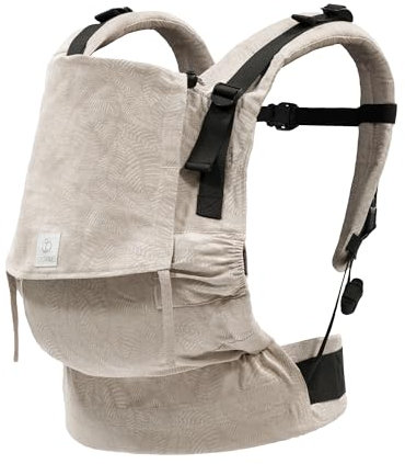 Stokke Limas Babytrage Flex, Floral Beige (OCS) - Full Buckle Babytrage - Drei Trageoptionen - Sicher für Babys von 1 Monat / 4 kg bis 20 kg