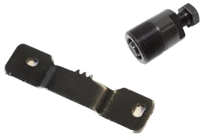 Variomatik Blockierwerkzeug + Polradabzieher Set – passend für Aprilia Scarabeo, Sportcity, SR 50, Derbi Atlantis, Gilera DNA, Piaggio NRG, Sfera, TPH 50 – M27x1 Linksgewinde