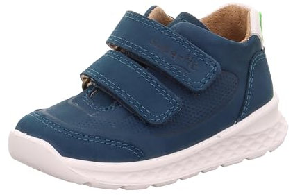 Superfit Baby pojkar Breeze lära-gå-sko, Blå grön 8000 1, 20 EU