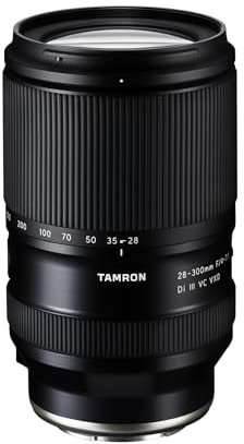Tamron 28-300 mm F/4-7.1 Di III VC VXD für spiegellose Sony E-Mount Vollformat-Kameras