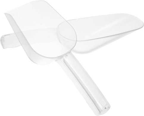 LIGIGWASH 2 pièces Pelle Plastique Alimentaire pour Glace Céréales et Bonbons Cuillère Résistante pour Cuisine Bar Pâtisserie et Service Polyvalent Réutilisable