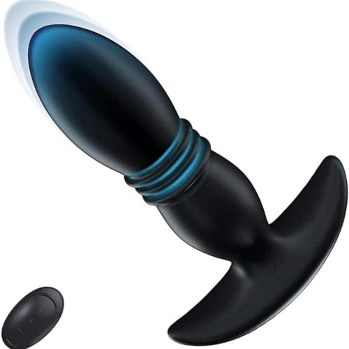 Perles Anales Vîbrante Masseurs de Prostate Vibrant Vibromasseur Prostatique Anal Modes de Vibrations Vibrateur Prostate Plug Anale Stimulateur de Prostate VZA2