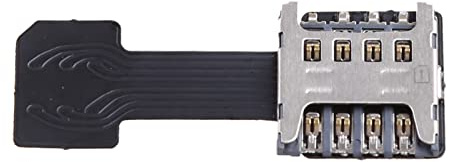 Adaptador SD extensor de teléfono 4G, tarjeta de memoria móvil, adaptador de tarjeta SIM, convertidor para extensor de Android para nano micrófono, adaptador de tarjeta SIM, adaptador de tarjeta SIM