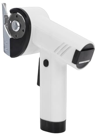 Pssopp Altri Attrezzi da Giardino Forbici Elettriche, Forbici a Motore Potente Lame di Sicurezza per Varie attività di Imballaggio in Tessuto Elettriche Senza Fili Ricaricabili (WHITE)