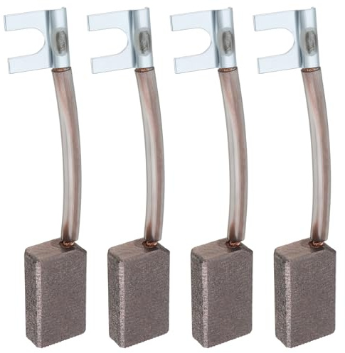 Briny River 2 Pares Escobillas de Carbón Taladro Eléctrico 70 por Ciento Cobre 5x10x17mm Compatible con Fein ASz 648a