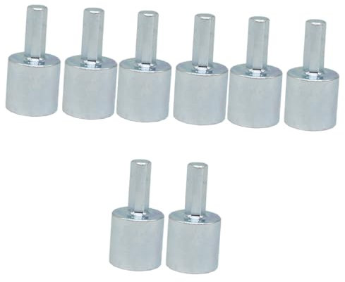 GLEAVI 8stücke Scissor Jack Adapter Teilig Werkzeug Für Schnelle Installation Kompatibel Mit Sechskant Robustes Carbonstahl-Material Praktisch Für Und Fahrzeuge