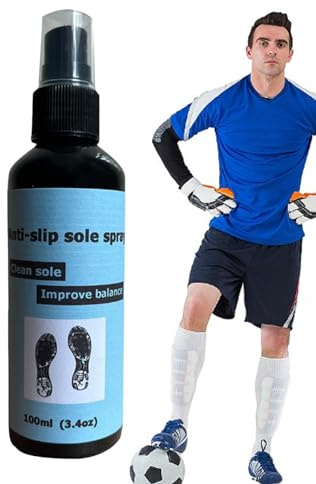 Shoe Grip Spray - 100ml Anti-Slip Sole Spray | Basketball Shoe Grip Spray, Waterproof Shoe Protector Improves Spray for Basketball Shoes, Anti-Skid Spray for Soles of Basketball Shoes