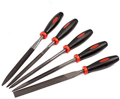 SdaryWare Meißel, Verschiedene Handfeilen, Holzraspel-Set, Holzfeilen und Raspel-Set mit bequemem Griff, Ingenieur-Feilen-Set für Holzarbeiten, Metallmodelle und Hobbyanwendungen,