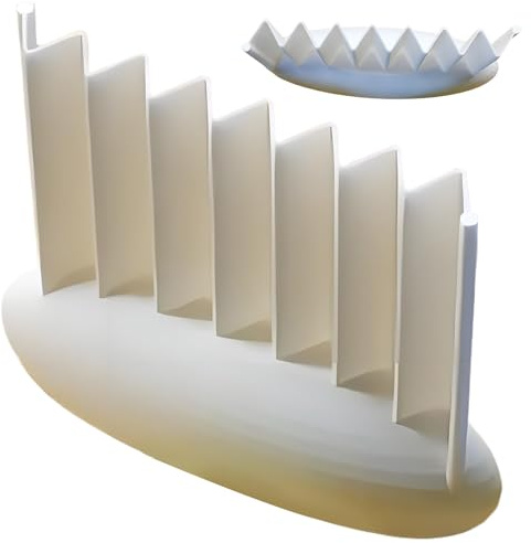 Cruye Cutter - Taglierina francese per patate | Utensile da taglio ondulato per rughe | Filatore multifunzione per stampa 3D per verdure, frutta, insalate e sushi