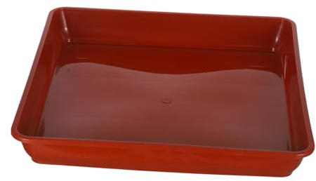 GARIOUANS 2pièces Soucoupe Carrée pour Pot De Fleurs Base De Drainage pour Plante Intérieure Bac Récupérateur Eau pour Jardinage