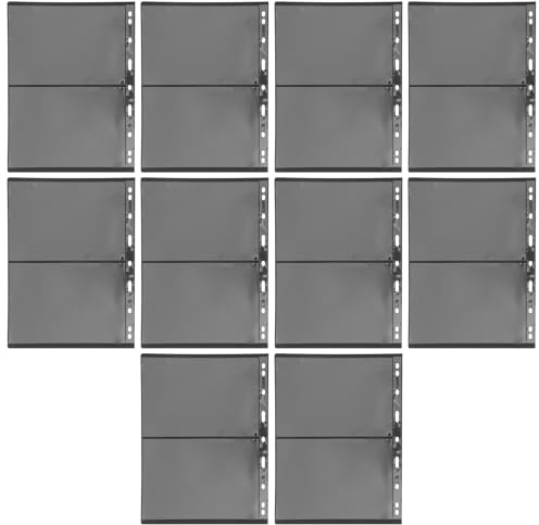 Milisten 10pcs Stamp Album Collecting Pages Pvc for Stamp Collecting Supplies Convenient Holder for Collectors Hobby