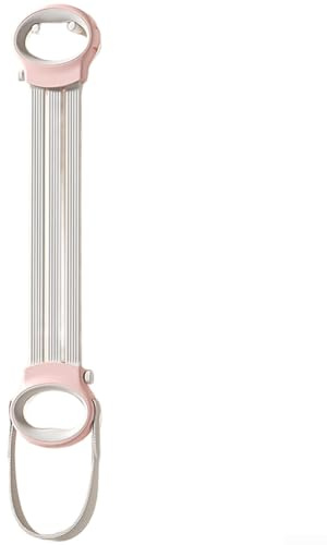Lot de 3 bandes de résistance réglables avec niveaux de tension de 20/40/27,2 kg, corde de traction pour entraînement de fitness, poignées ergonomiques antidérapantes, matériau élastique TPR, femme
