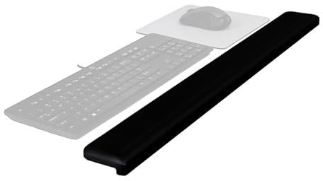 3M Gel-Handballenauflage für Stehpulte, verschiedene Arbeitspositionen, Schwarz (WR200B)