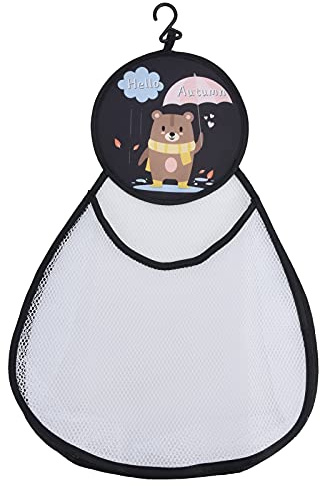 HEEPDD Baby Badespielzeug Organizer, Netz für Badespielzeug Mesh Badespielzeug Organizer Badespielzeug Aufbewahrung Badespielzeug Organizer Tasche Bärenmuster