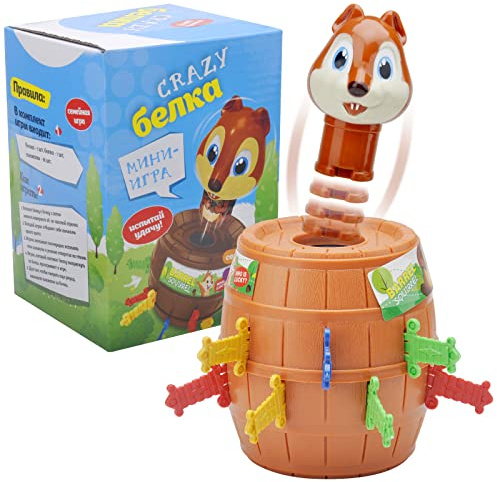 HENGBIRD Pop Up Classic Kinder Action Spiel Pop Up Pirate Familie Spiel Action Spiel für Schüler ab 14 Jahren alt Männer und Frauen, Erwachsene Weintischspiel Requisiten (A)
