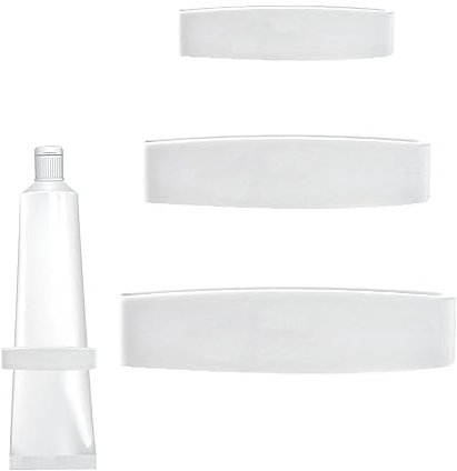 Lot de 3 presse-tubes de dentifrice - Pince à dentifrice - Presse-tube manuel - Pour salle de bain - Permet d'économiser du dentifrice, des crèmes, des crèmes