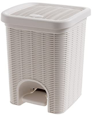 Bacs à ordures de cuisine Imitation Classification pédale poubelle peut créative gaspillage de papier panier ménage salon salle de bain cuisine rectangle poubelle peut Poubelles domestiques ( Color :