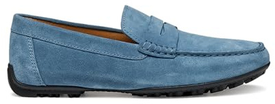 Geox U KOSMOPOLIS + Grip, Mocassino Uomo, Dk Avio, 42 EU