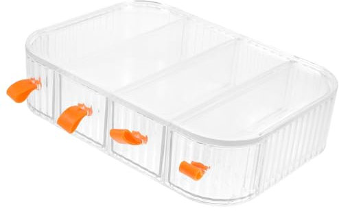 Beatifufu Acryl Brillen Organizer Mit Sonnenbrillen Aufbewahrungsbox Für Schmuck Und Bürobedarf Transparenter Eyewear Display Für Ordnung Und Übersichtlichkeit