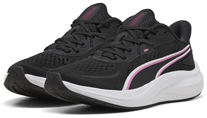 Puma Skyrocket Lite - Sneaker Unisex per Adulti, 2 Black Berry Bianco Rosa Pixel, 44.5 EU