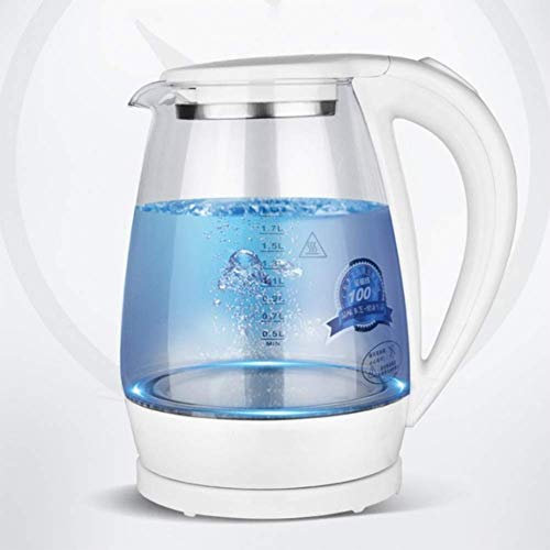 Classic Kettle,Glass Kettle Stainless Inner Lid Electric Kettle 1500w Electric Glass Kettle with Stainless Steel Lid Hot Water Kettle,Cordless Tea Kettle with Auto-Off for Tea Make hopeful Octopus