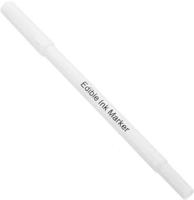 BESPORTBLE Edible Pigment Pen Cake Decorating Pen Plastic DIY Baking Tool White Single Pack