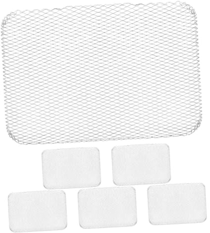 FONDOTIN 6 Feuilles Tapis de Cuisson pour Barbecue Extérieur Réutilisables Antidérapants pour Grillades de Viandes Légumes Poissons