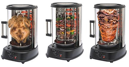 NIGMA New Doner Kebab Machine Chicken Meat Vertical Grill Burner BBQ GYRO ROTISSERIE