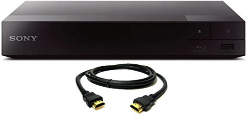 SONY BDPS1700 Wired Streaming Blu-Ray Disc Player with 6ft High Speed HDMI Cable (Renewed)