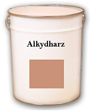 20kg RAL 3012 terracotta Alkydharz seidenmatt Alkyd Kunstharzfarbe Holzfarbe Holzschutz Wetterschutz Terrasse Terrassenfarbe