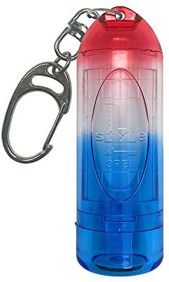 Lstyle Dart Tip and Shaft Case: Lipstock - Holds Extra Dart Points and Shafts - Blue Hawaii