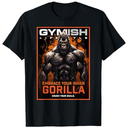 Gorilla Gymish Weightlifting Workout Lifting Gym Gear Men's T-Shirt