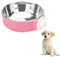 Dog Bowls, Crate Water Bowl, 2-in-1 Dog Cage Hanging Bowls Removable Cage Water Bowls for Puppies, Cats and Other Small Animals (Pink)