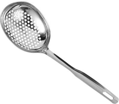 Ciieeo Écumoire Passoire Cuisine En Acier Inoxydable 304, Cuillère à Trous Large, Légère Et Ergonomique, Ustensile Pour Cuisson Maison, Accessoire Polyvalent Pour Filtrer Aliments