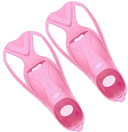Cryfokt Simträningsfenor för Barn Lätta Simfenor för Pojkar, Flickor, Anti-slip-sula för en Fantastisk Bärupplevelse, 1 par Simutrustning för Barn för Att Lära Sig Simma, TPR-skokropp, Perfekt för