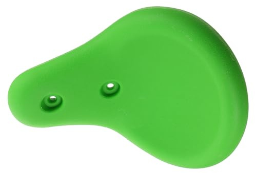 BESPORTBLE Planche à Bascule pour Garçon et Filles en Plastique Vert Résistant aux Intempéries Siège Ergonomique Confortable Accessoire de Balançoire Extérieure Polyvalent pour Jardin et