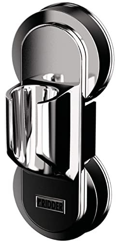 RIDDER 12080000 Brausekopfhalter mit Saugnapf, chrom, 6,3x6x14,6 cm