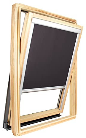 Verdunkelungsrollo, kompatibel mit Roto®, verschiedene Modelle erhältlich – 114 cm x 118 cm