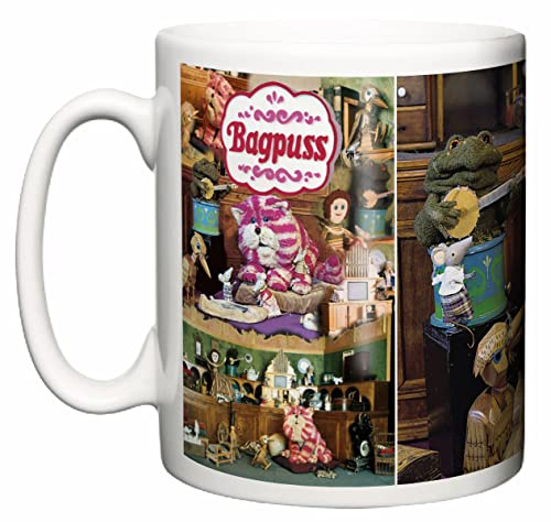 Image is Everything IIE, Bagpuss Classic British Children's TV Show Professor Yaffle Madeleine Gabriel The Mice Ceramic Tea Coffee 11oz Mug Gift