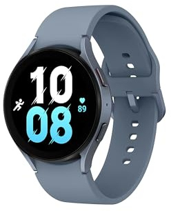SAMSUNG Galaxy Watch 5 Aluminum 44mm LTE - 16GB - Blue - SM-R915UZBAXAA (Blue, 44mm, LTE, Galaxy Watch 5) (Renewed)