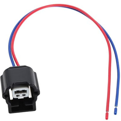 OTOTEC 2 Pin Alternator Repair Plug Harness Connector Alternator Plug Wire Connector Alternator Wire Harness Repair PL17-WL2 with 15cm Lead Compatible with Bosch