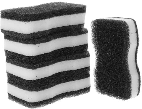 ERINGOGO 5stücke Teiliges Wiederverwendbarer Küchenschwämme Dreischichtig Stark Saugfähig Für Geschirr Töpfe Schneidebretter Und Oberflächenreinigung Langlebig Und Schonend