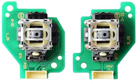 Namvo Manette de Jeu Wii U : Module de Remplacement pour Double Manette de Jeu avec Circuit imprimé pour résoudre Les problèmes de dérive, de Zone Morte et de clics. Kit de réparation DIY.
