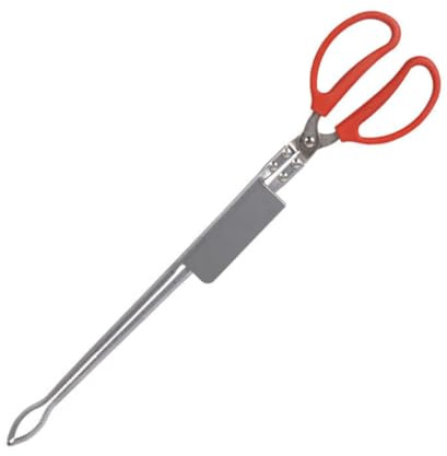 BIUDECO Pinza Multifunzionale in Acciaio Inossidabile 52 CM Antiscivolo per Anguille Granchi e Aragoste Utensile da Cucina Versatile per Uso Domestico Picnic e Barbecue