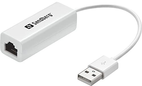 SANDBERG Tarjeta DE Red Externa USB - RJ45 One-Chip 10/100 MBPS