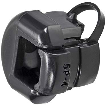 Sourcingmap Round Cable Wire Strain Relief Bush Grommet Black for 4mm Wire 17pcs
