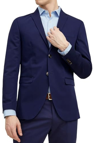 JACK & JONES Jprfranco Blazer Noos, Uomo Camicia casual, Medieval Blue, 48