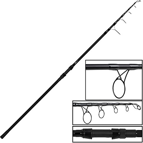 FOX 12ft 3lb EOS Pro Tele Rod - Teleskop Karpfenrute zum Angeln auf Karpfen, Telerute zum Karpfenfischen, Grundrute für Karpfenmontagen