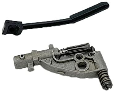 Patio, pelouse et jardin Accessoires de lubrificateur de pompe à huile de tronçonneuse adaptés aux pièces de rechange de tronçonneuse à essence 350 351 353 Pièces et accessoires pour outils électrique