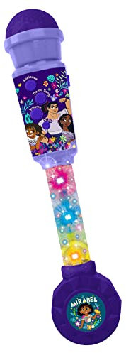 Lexibook Encanto, Microfono per Bambini, Gioco Musicale, Altoparlante Integrato, Effetti Luminosi, Ingresso Aux-in, Viola, MIC90EN